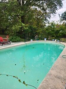 Pool Demolition Before Pool Removal