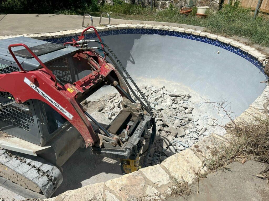 Pool Demolition 6